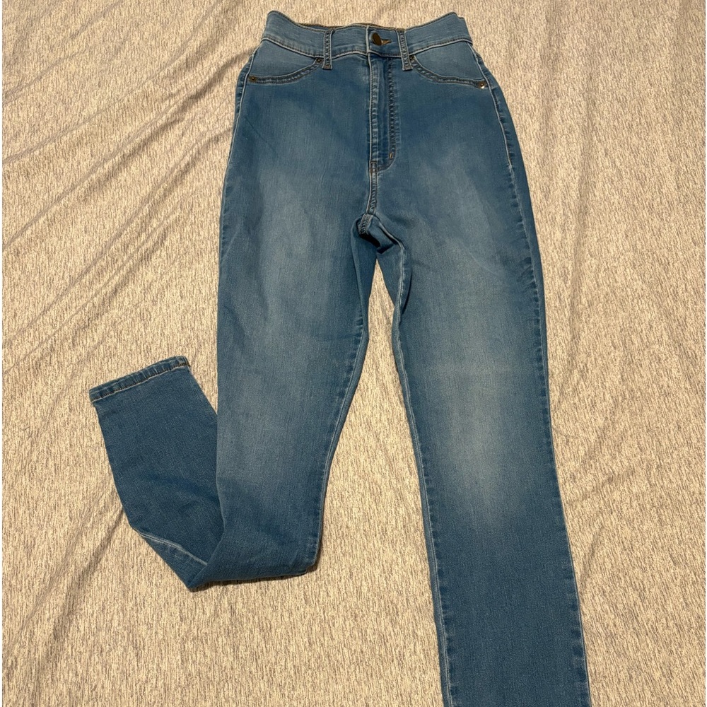 Fashion Nova Flex Game Strong Super High Rise Skinny Jeans Size 5